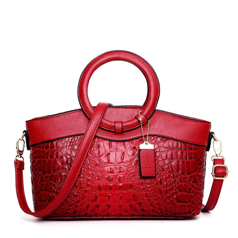 Crocodile clearance designer handbags