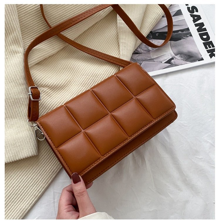 Luxury Leather Shoulder Bag - KayaLuxuryStore